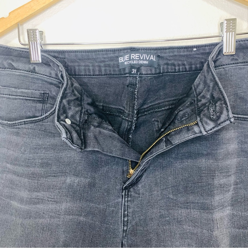 Blue Revival High Rise Straight Jeans Size 31 - Picture 5 of 11